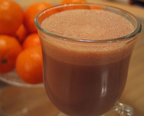 Горячие напитки для детей: рецепт горячего шоколада и виноградного компота