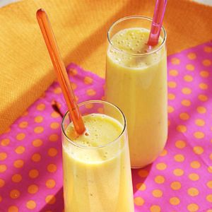 Рецепт молочного коктейля с бананом в блендере