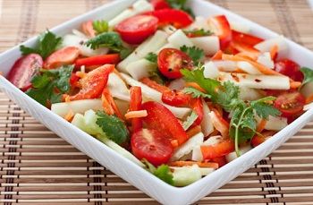 Салат из овощей по-тайски