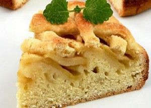Вкусный рецепт шарлотки с яблоками и бисквитным тестом