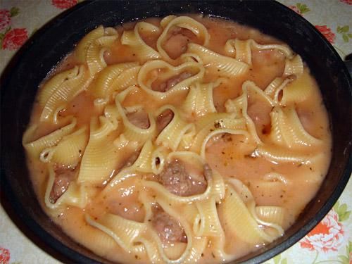 Блюда из макарон рецепты фото