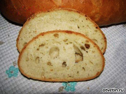 Домашний хлеб на молоке в духовке