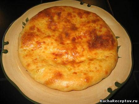 Хачапури с сыром и творогом рецепт
