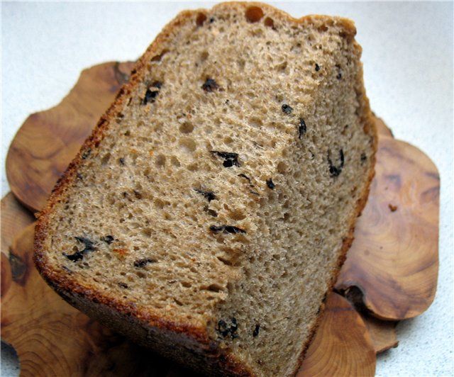 Хлеб ржаной в хлебопечке на прессованных дрожжах