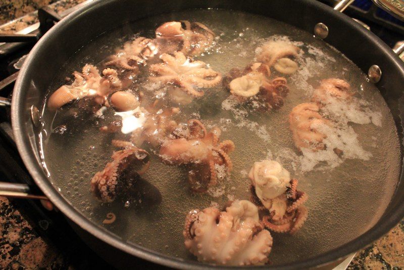 Как готовить осьминогов