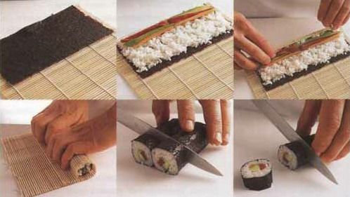Как готовить суши рецепт