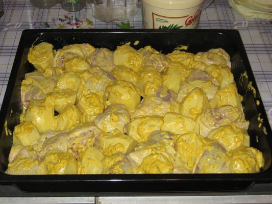 Как приготовить курицу с картошкой
