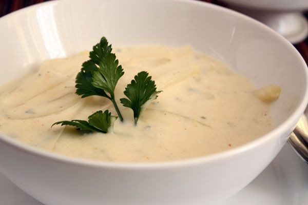 Как приготовить суп сырный
