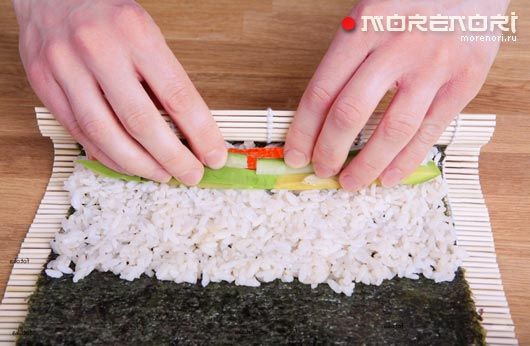Как сделать суши в домашних условиях видео