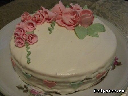 Как украсить торт на день рождения