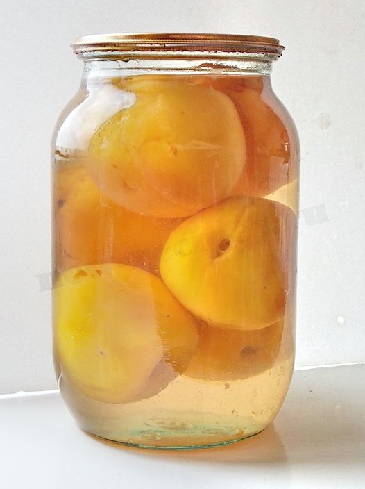 Консервированные персики компот рецепт