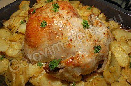 Курица запеченая рецепт