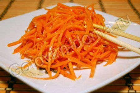 Морковка по корейски рецепт