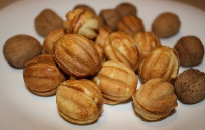 Орешки со сгущенкой рецепт с фото