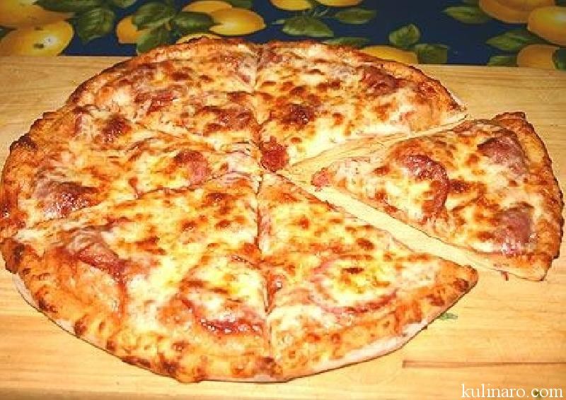 Пицца из сыра рецепт