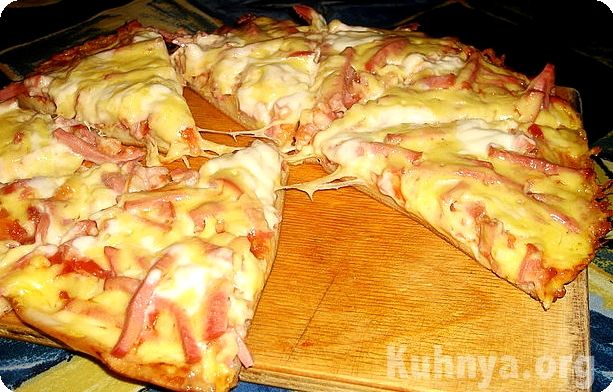 Пицца в духовке рецепт
