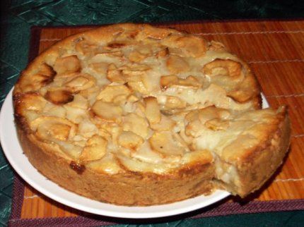 Пирог из яблок