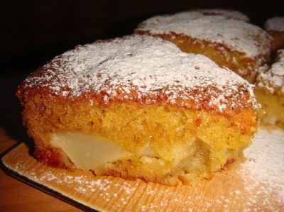Пирог с грушами рецепт