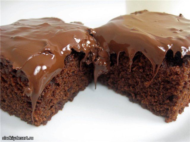 Простой шоколадный торт рецепт фото