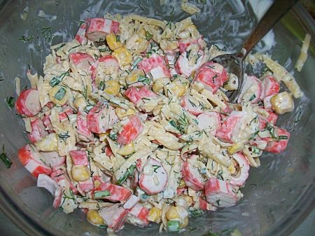 Простые рецепты салатов с фото
