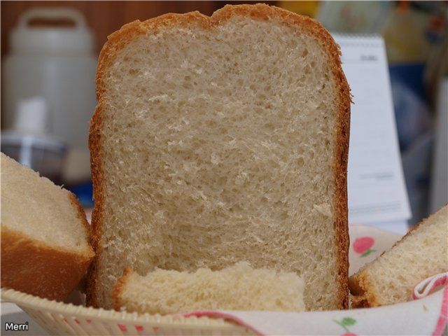 Рецепт белого хлеба в хлебопечке мулинекс