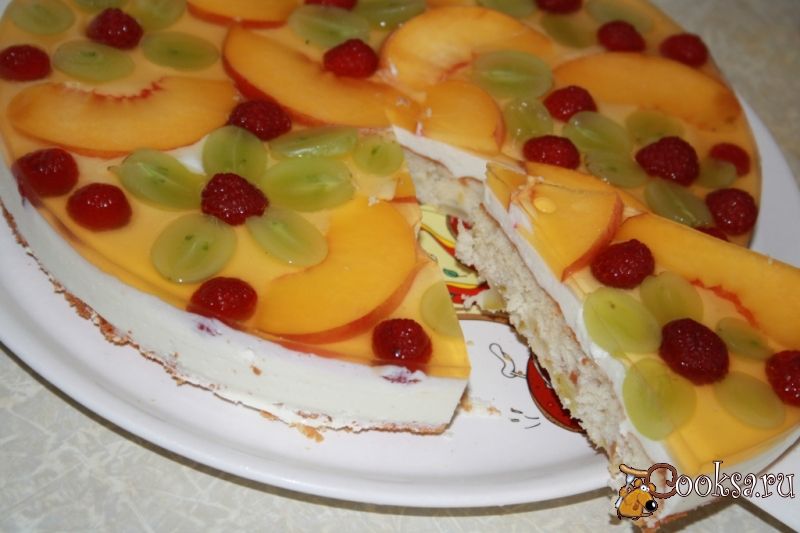 Рецепт фруктового торта