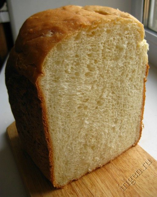 Рецепт хлеба для хлебопечки