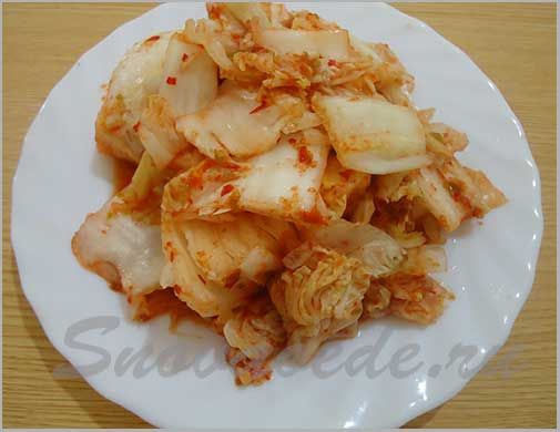 Рецепт пекинской капусты по корейски