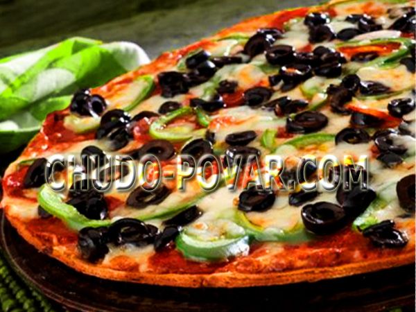  рецепт теста для пиццы на кефире с фото