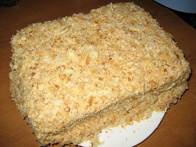 Рецепт торта наполеон с фото
