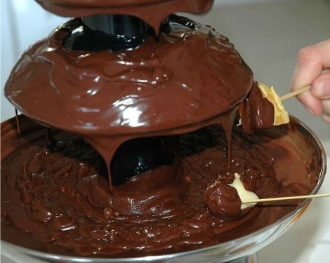 Рецепты для шоколадного фонтана