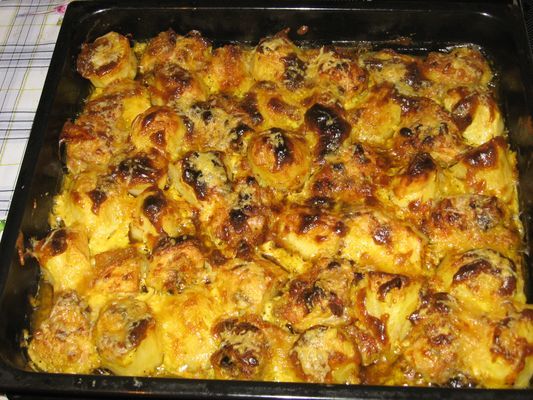 Рецепты картошки с курицей в духовке