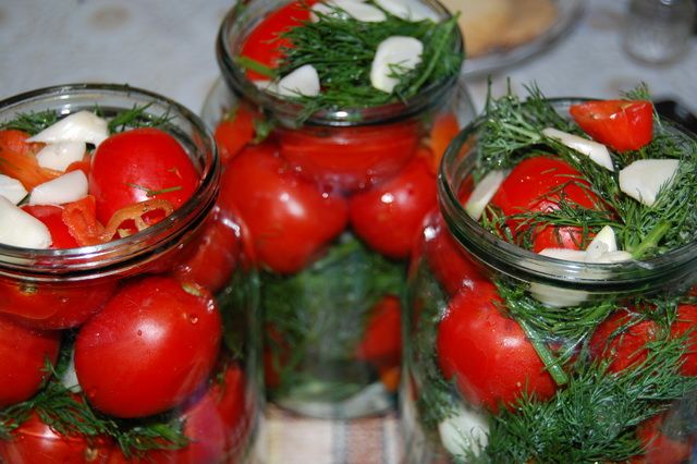 Рецепты консервирования помидоров