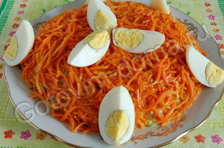 Рецепты салатов с корейской морковкой