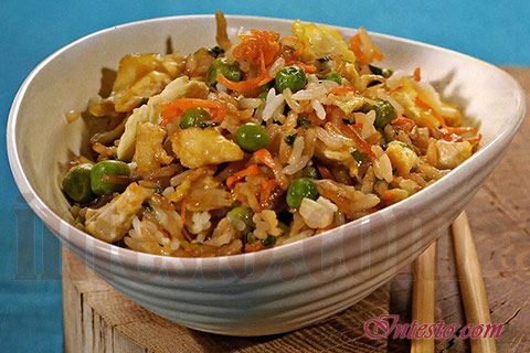 Рис по китайски рецепт