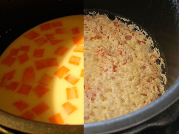 Рисовая каша из тыквы в мультиварке