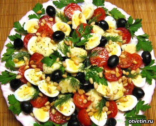  салат из перепелиных яиц рецепт