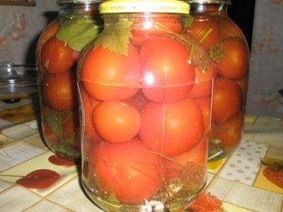Самые вкусные консервированные помидоры