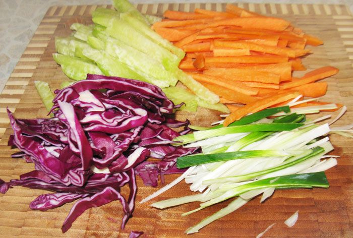 Семга в духовке с овощами