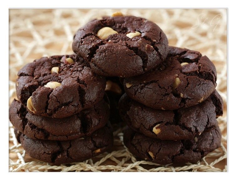 Шоколадное печенье рецепт фото