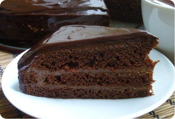 Шоколадный торт рецепт быстрый