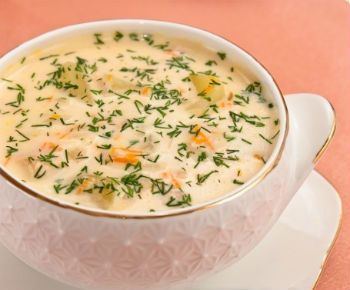 Сырный суп с плавленным сыром рецепт