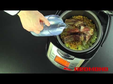 Видео как варить суп в мультиварке