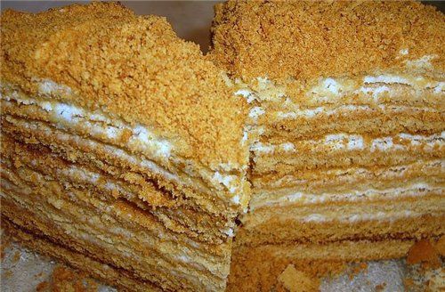 Видео рецепт торт медовик