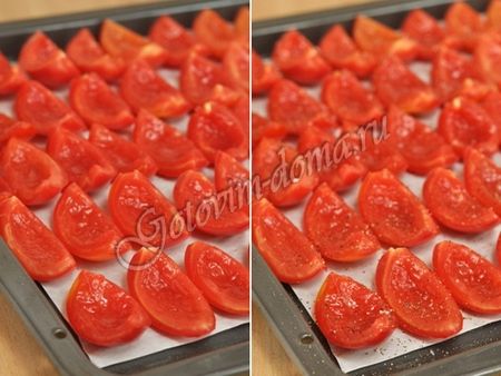 Вяленые помидоры рецепт с фото