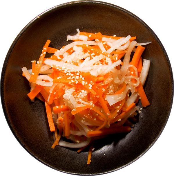 Японский салат с дайконом