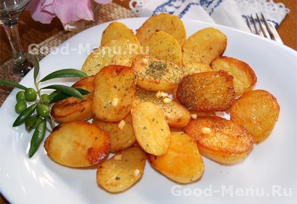 Запеченный картофель в духовке рецепт с фото