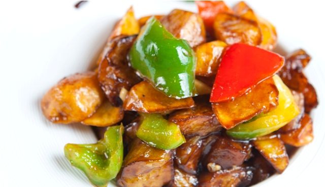 Жареные овощи по китайски