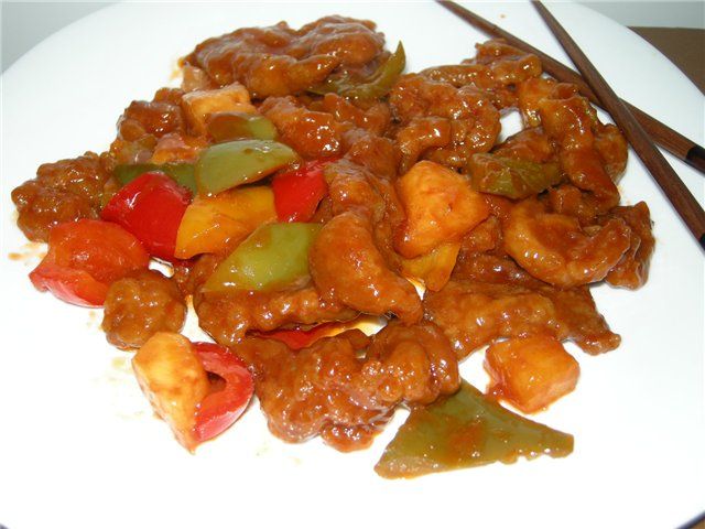 Мясо по тайски с овощами рецепт с фото
