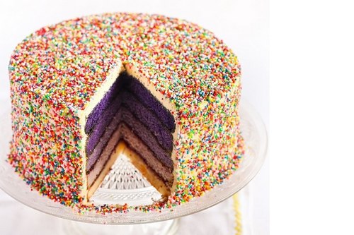 Торт для день рождения фиолетовый торт рецепт